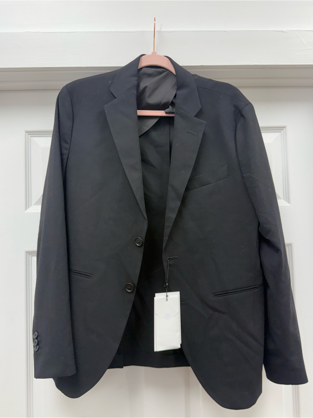 NWT Massimo DuttiClassic Men's Black Blazer - Tailored Everyday Jacket size 36